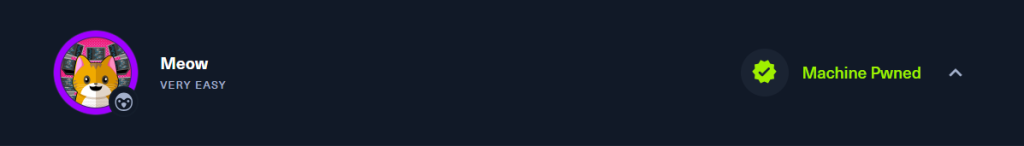 Htb Meow Writeup Telnnet Linux