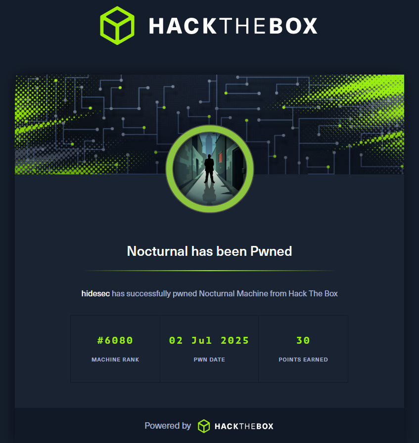 Htb Nocturnal Writeup